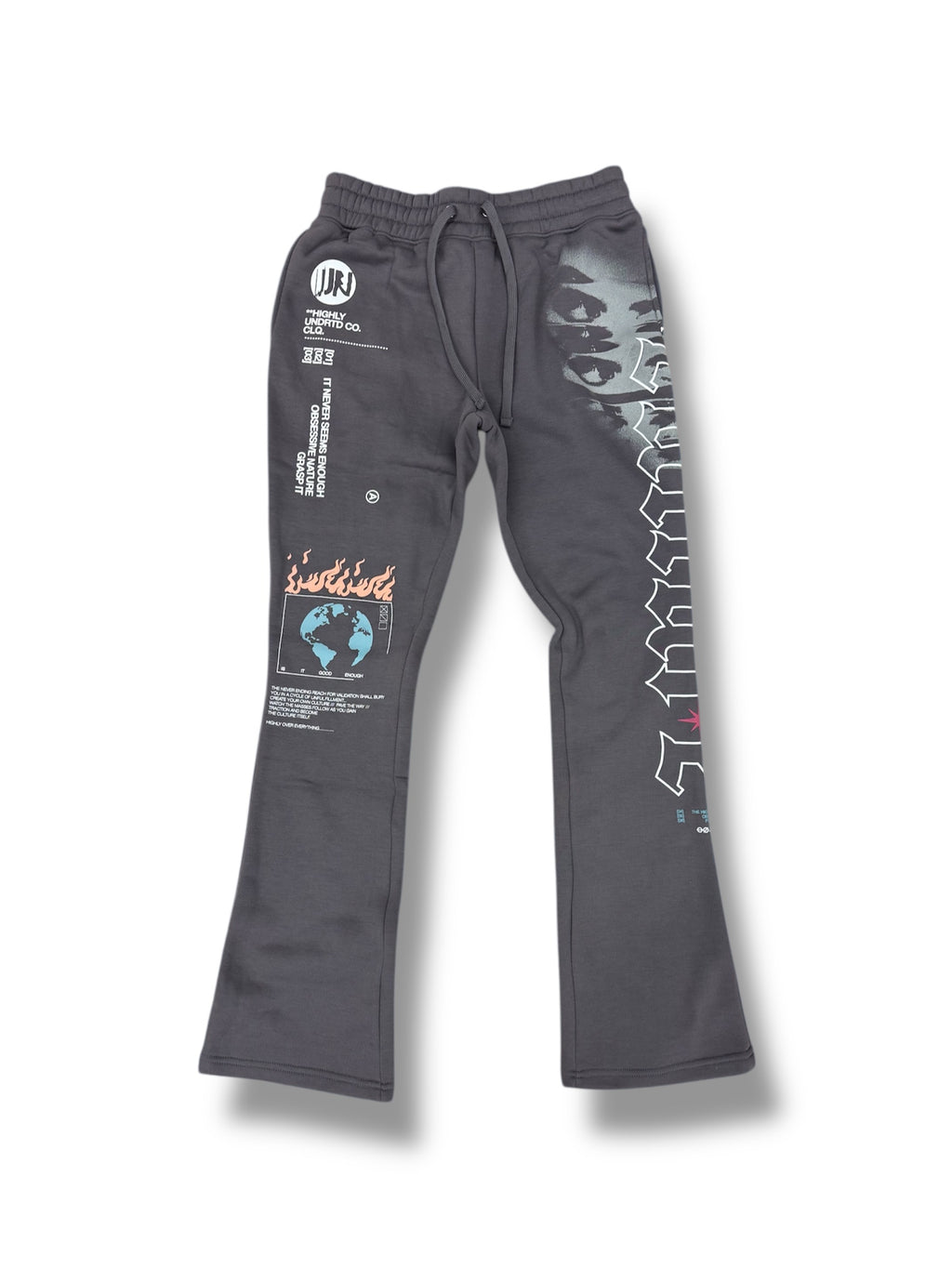 Undrtd Stack Sweats- Storm