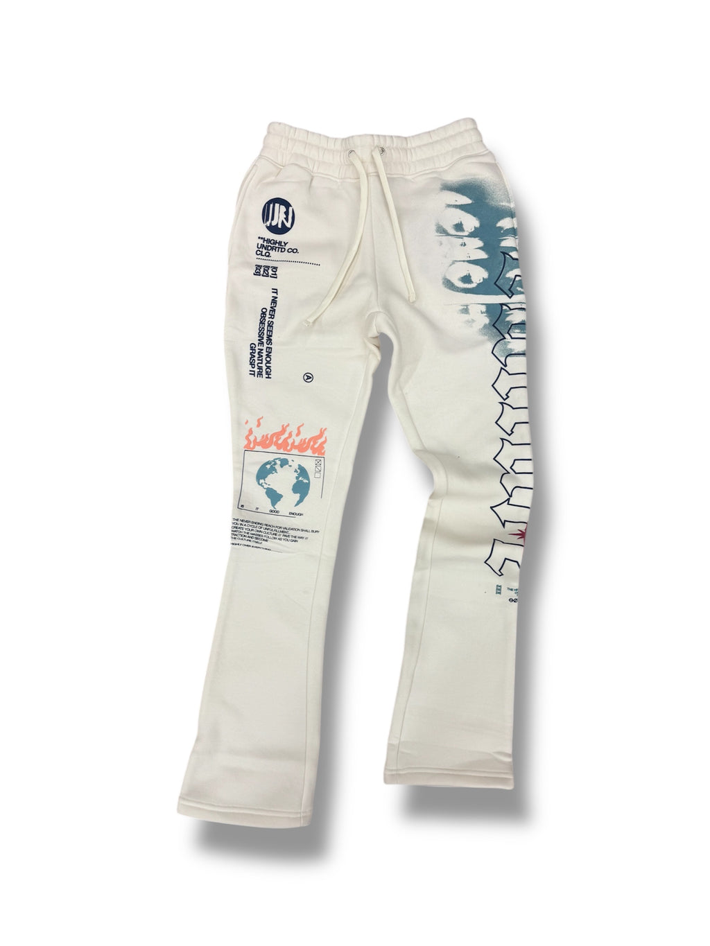 Undrtd Stack Sweats- Sail
