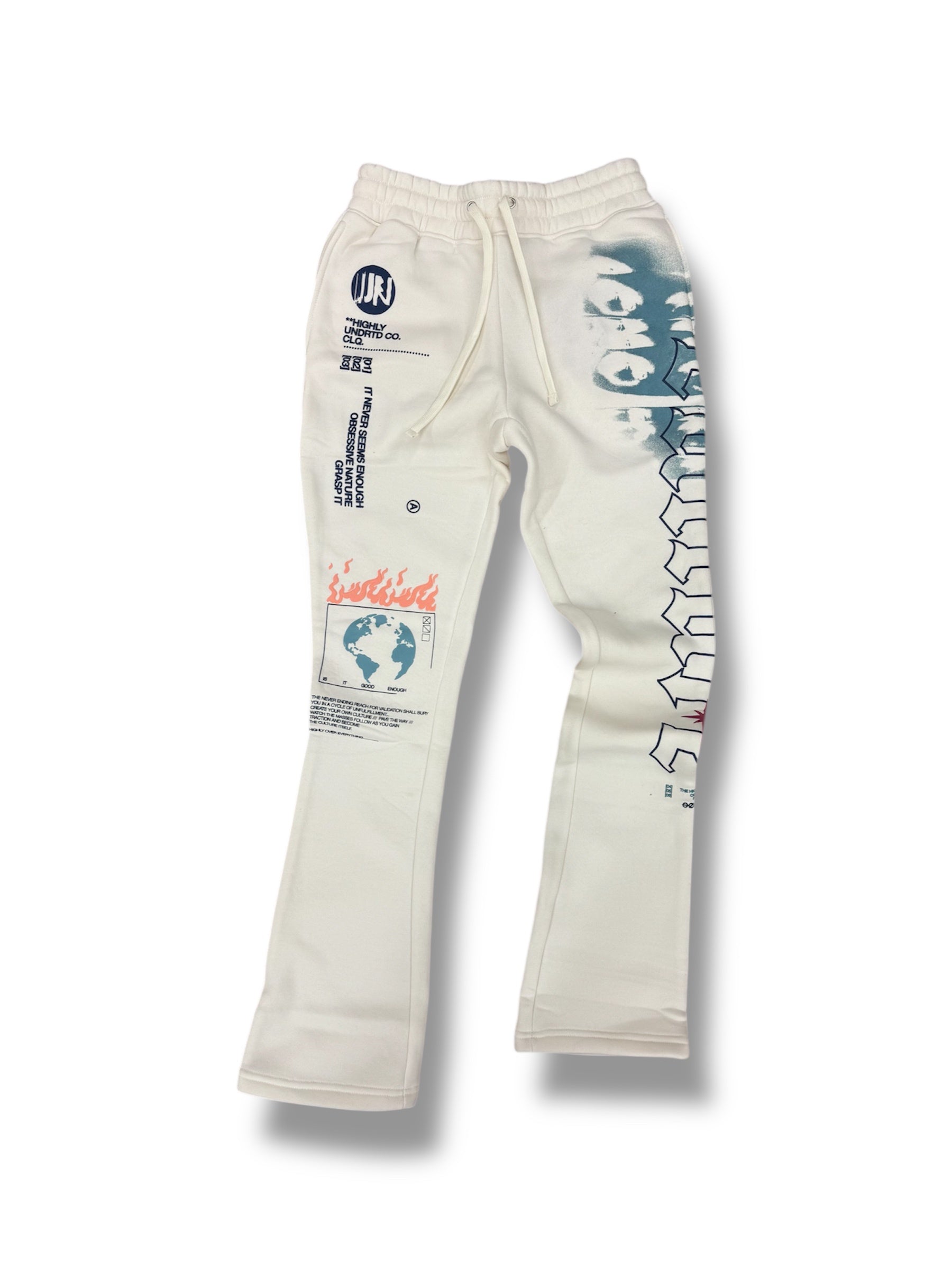 Undrtd Stack Sweats- Sail