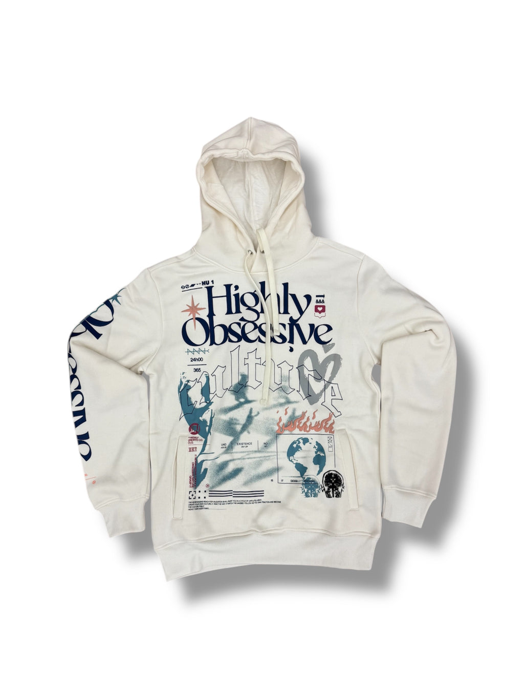 Undrtd Pull Over Hoodie- Sail