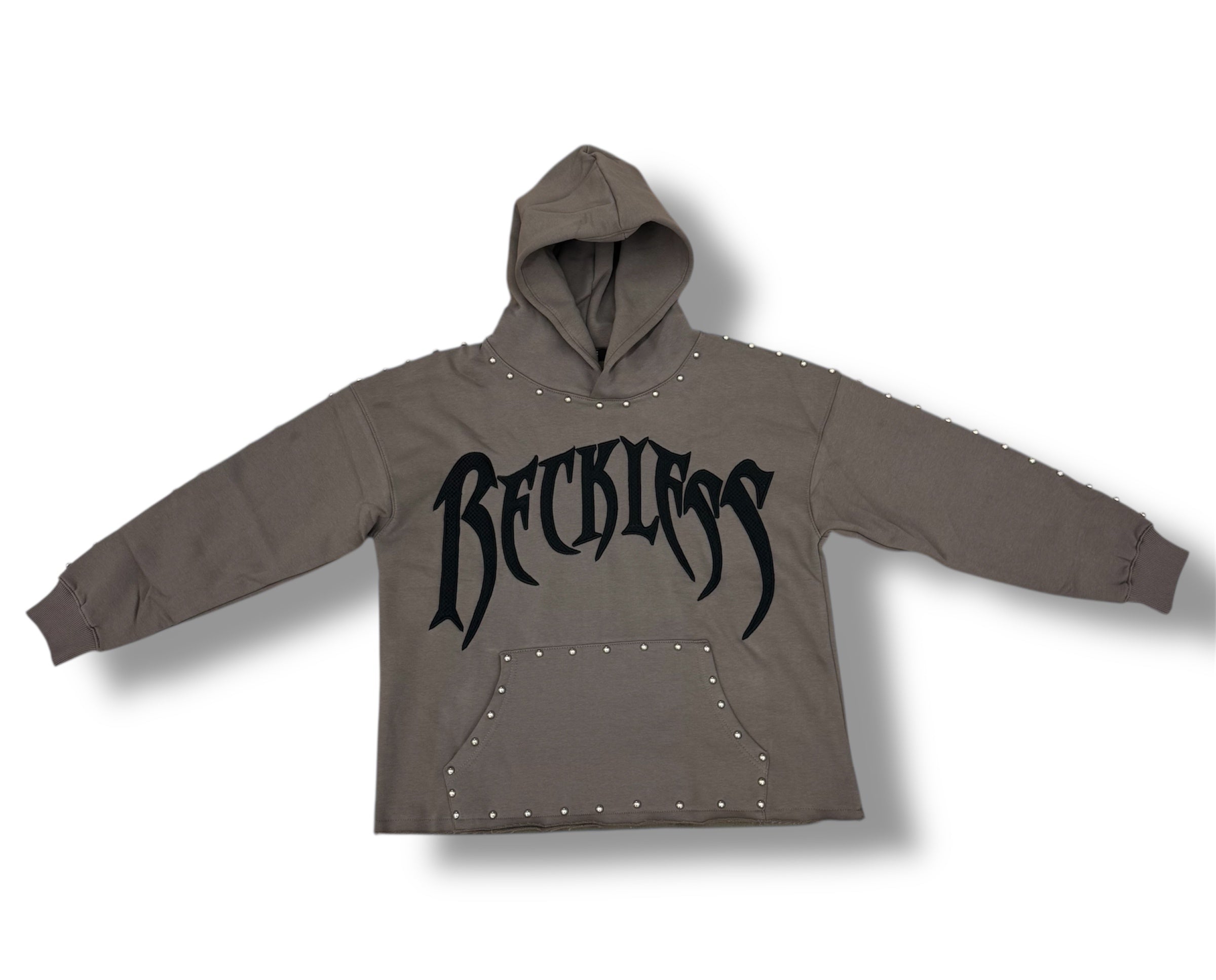 Focus Reckless Stud Hoodie- Harvest