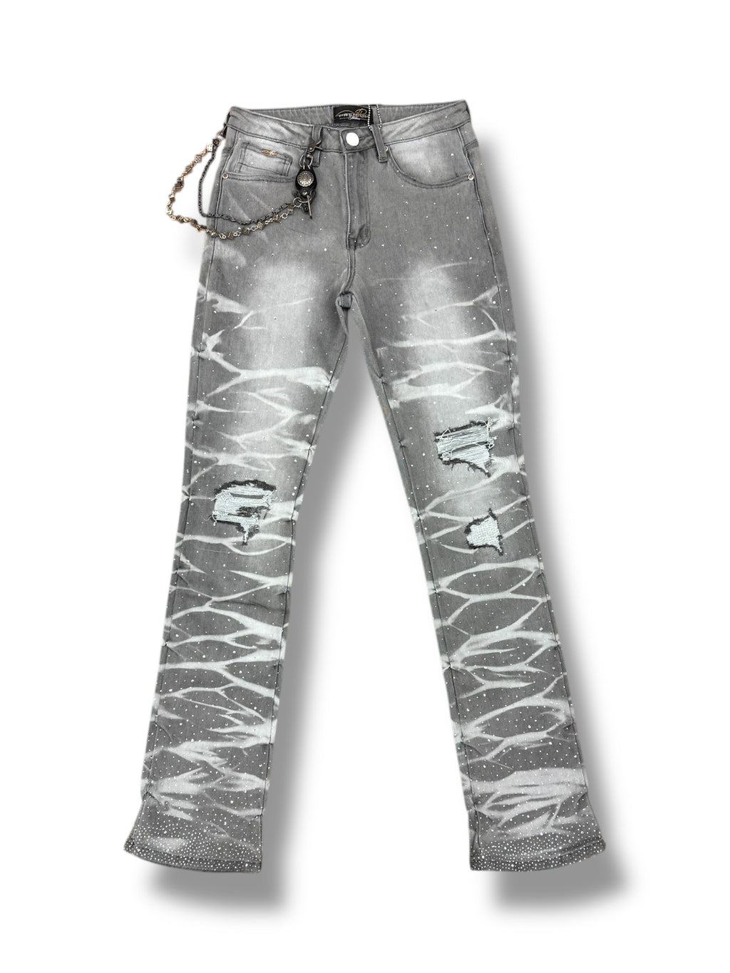 Riviera Stacked jeans- Grey Wash