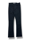 JC Liquid Crystal Stacked Jeans- Jet Black