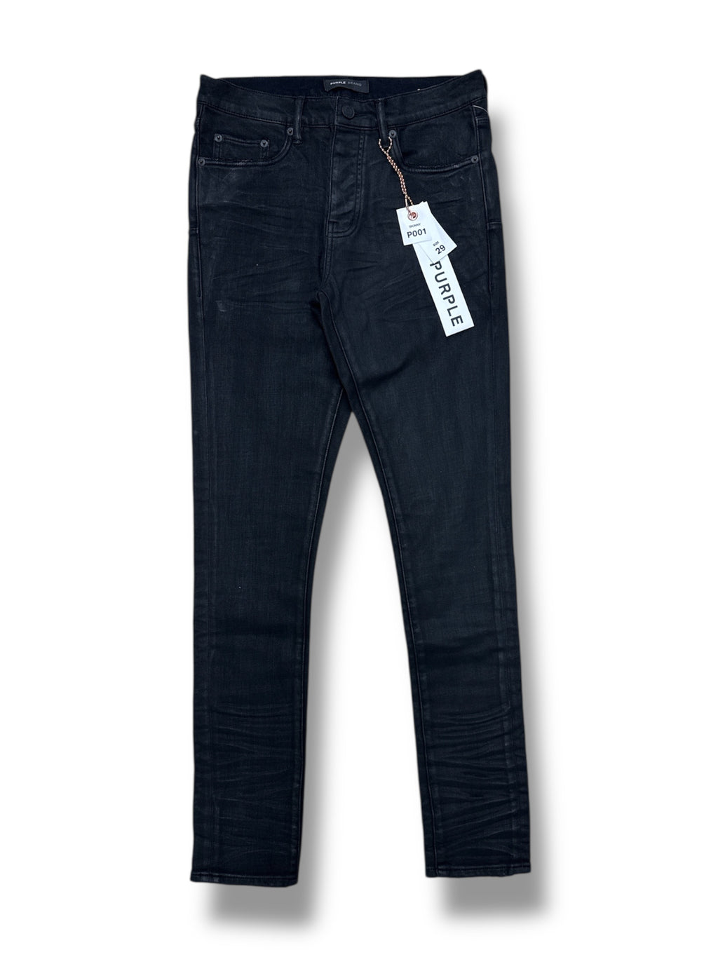 PURPLE P001-BLR Skinny Jeans- Black