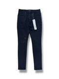 PURPLE P002-NDBR825 Slim Jeans- Black