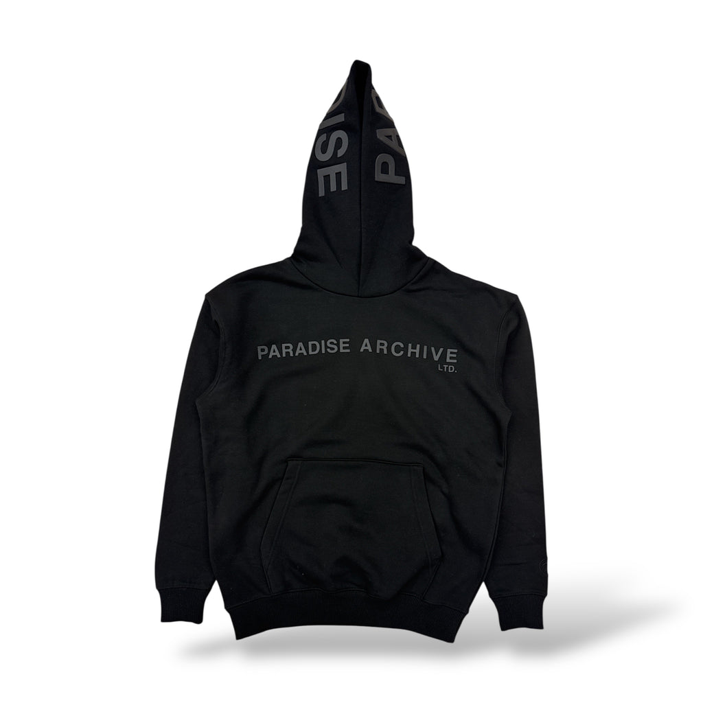 SYIP High Density Print Pullover Hoodie- Noir