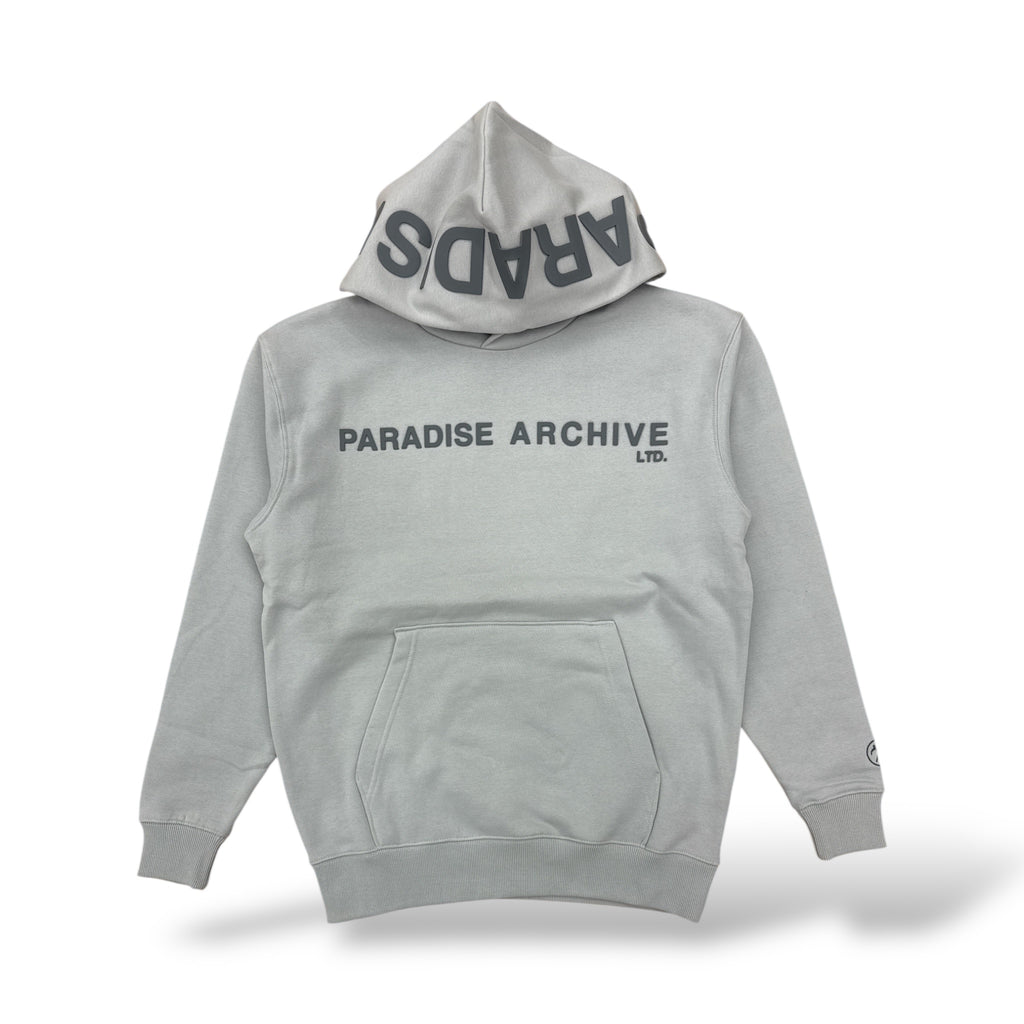 SYIP High Density Print Pullover Hoodie- Cool Grey