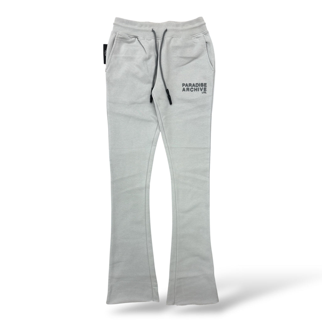 SYIP High Density Print Sweatpants- Cool Grey