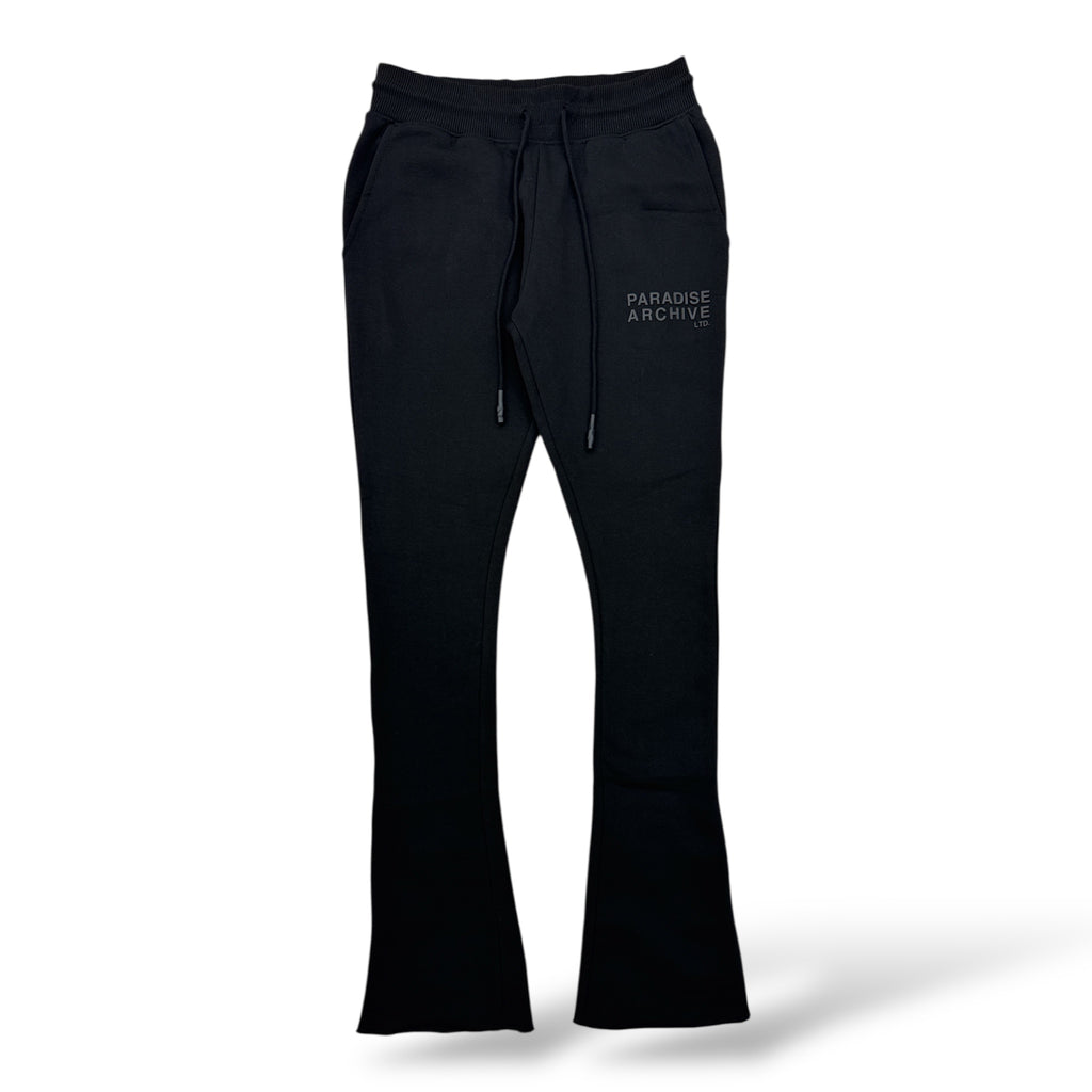 SYIP High Density Print Sweatpants- Noir