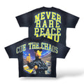 Rare Peace Cue The Chaos Camel Tee W/ Rhinestone Detail-  Dark Grey