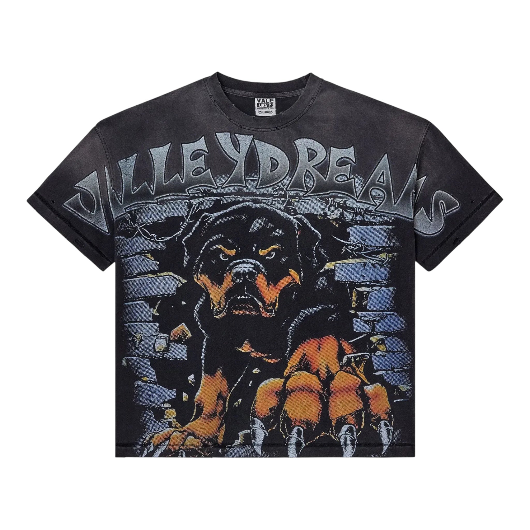 Vale Rottweiler Big Tee- Black
