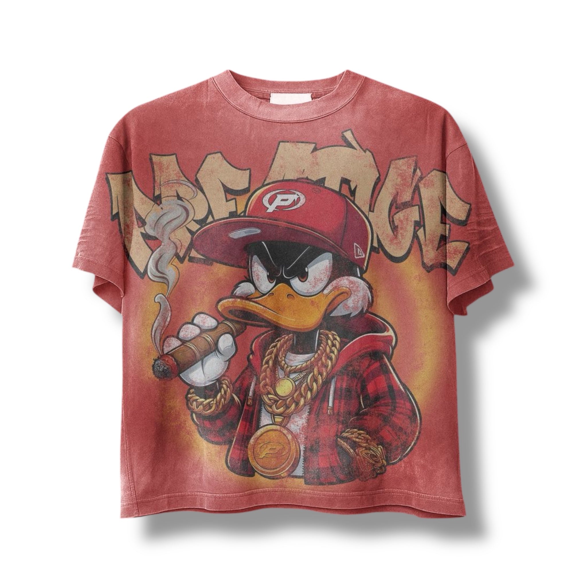 Prestige Daffy Duck Tee- Red
