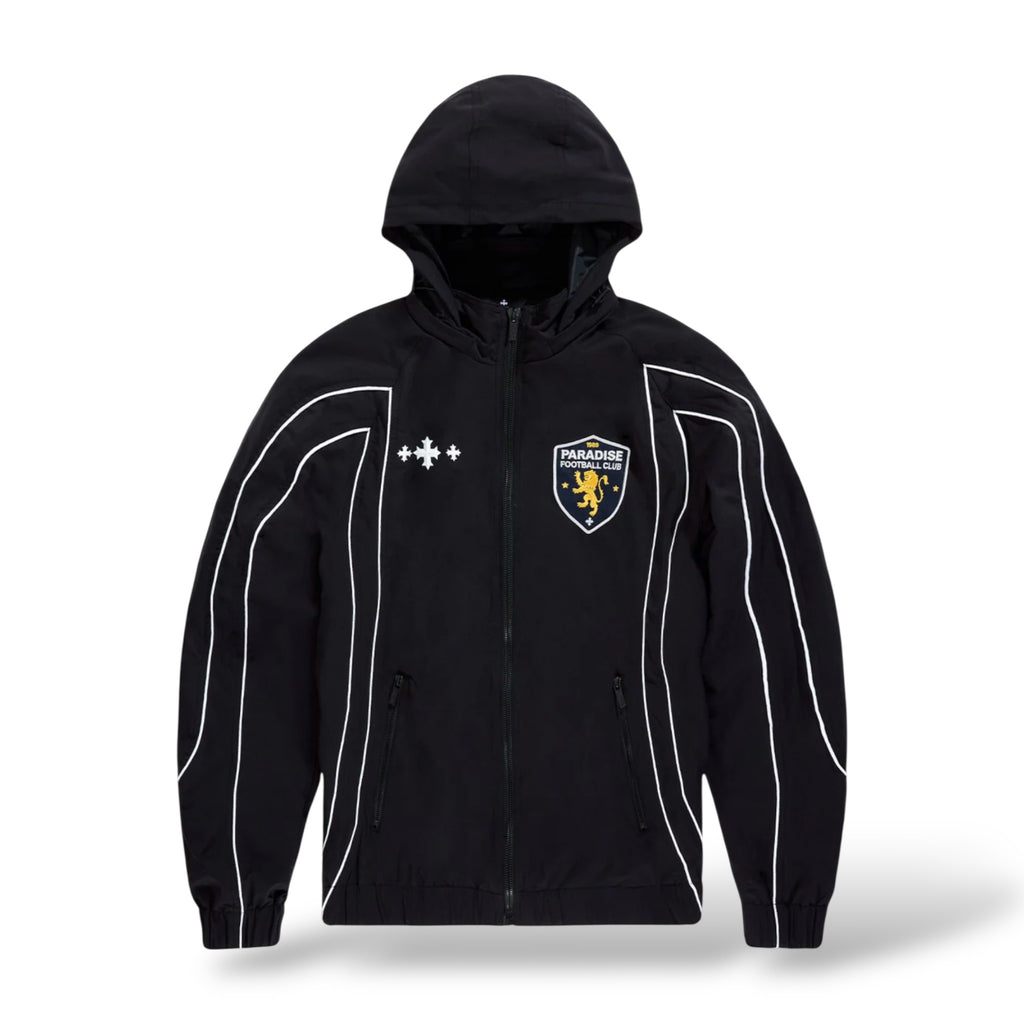 SYIP Hooligan Hooded Track Jacket- Black