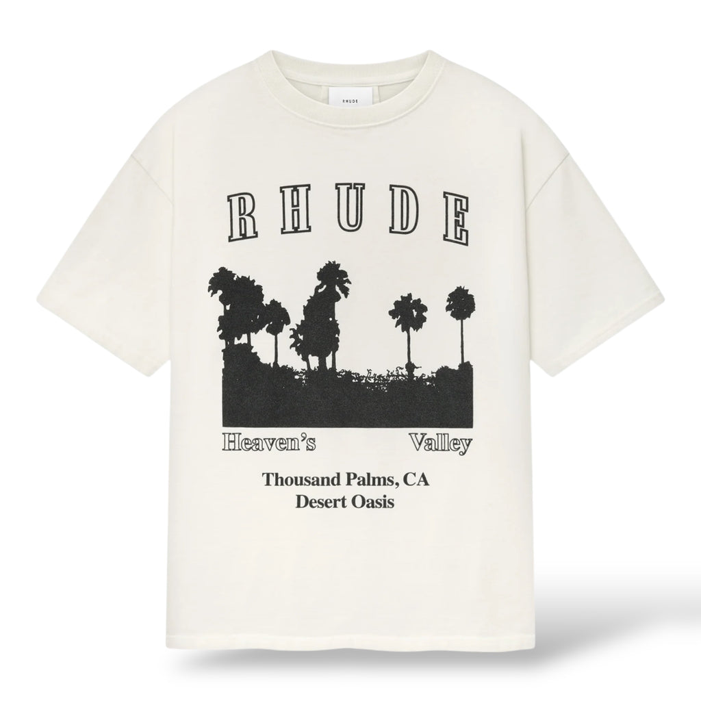 Rhude 'Thousand Palms' T-Shirt- White
