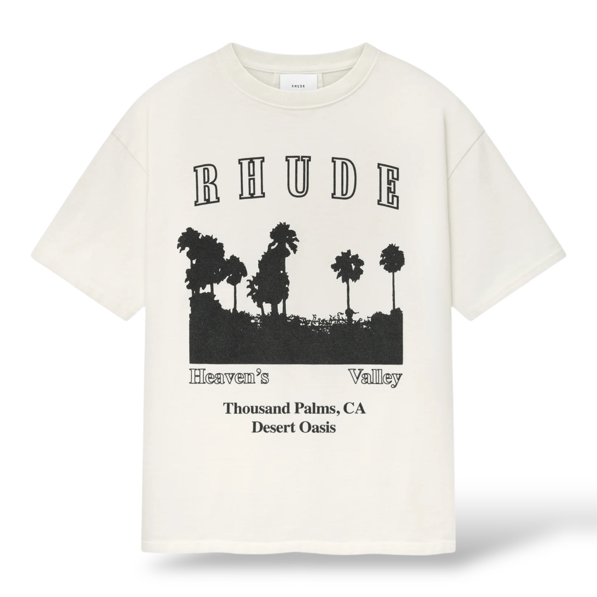 Rhude 'Thousand Palms' T-Shirt- White