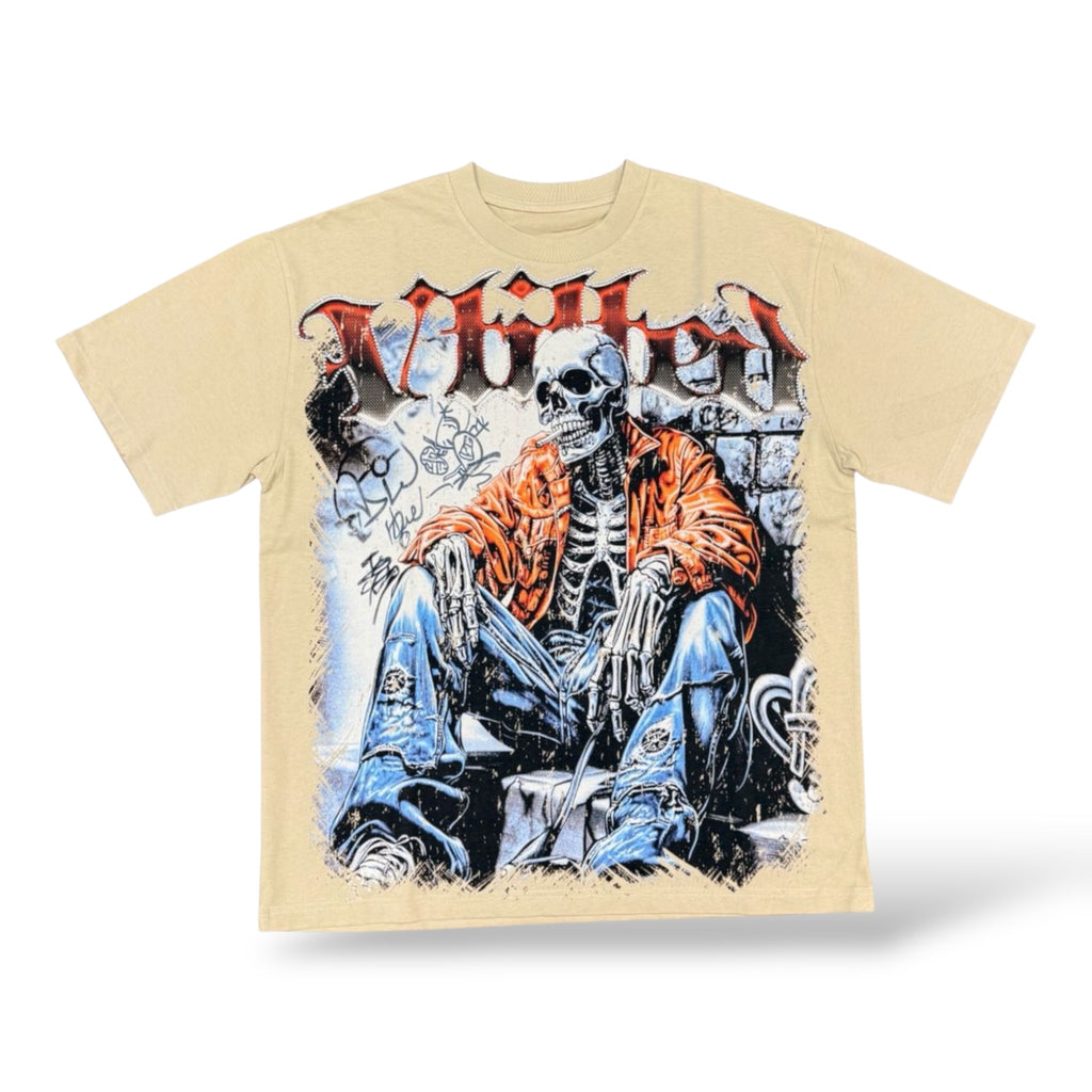 VTilted 'Unstable' Tee- Cream