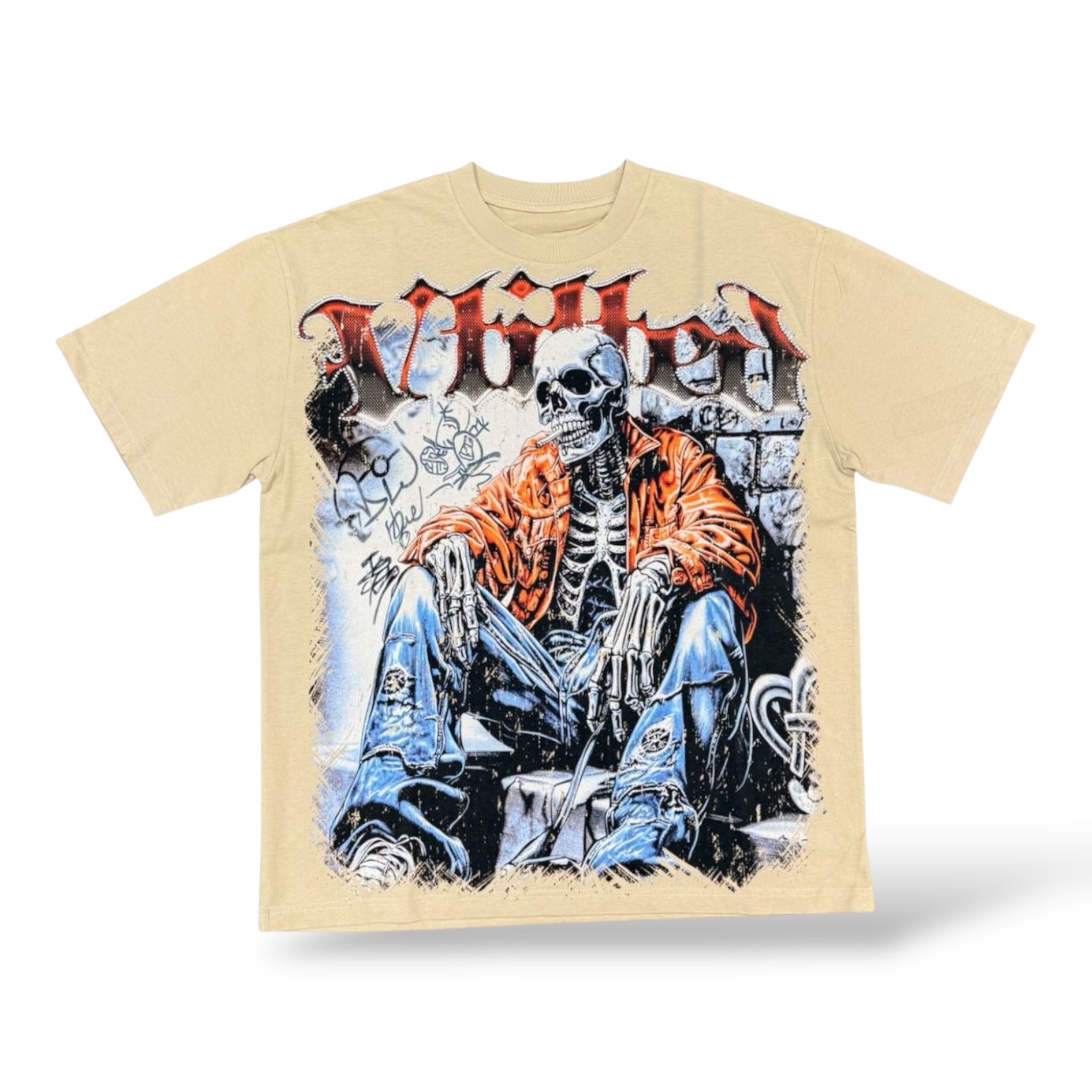 VTilted 'Unstable' Tee- Cream