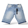 Kindred Rhinestone Denim Shorts- Blue