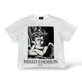 Mixed Emotion 'XIX' Oversized T-Shirt- White