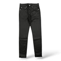 Mixed Emotion 'Blackout' Wax Denim Jeans- Black