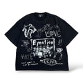 Mixed Emotion Chaos T-Shirt- Black
