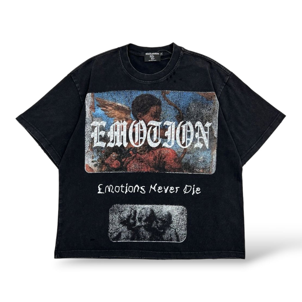 Mixed Emotion 'Divine Emotion' T-Shirt- Black