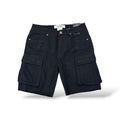PJ MARK Cargo Jean Shorts- Jet Black