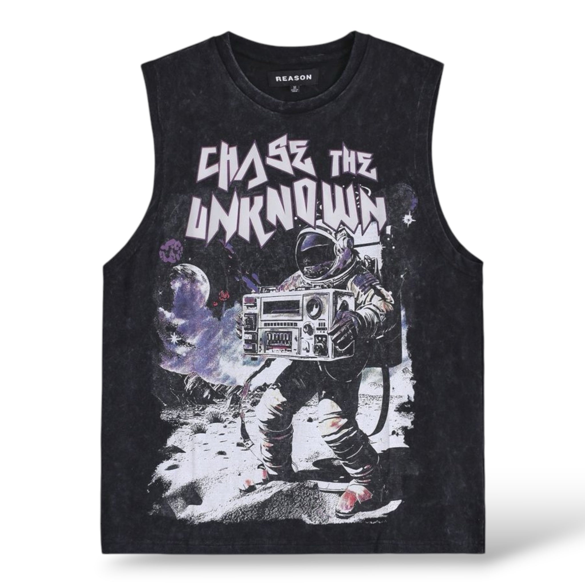 Reason 'Chase The Unknown Muscle' T-Shirt (412)- Black