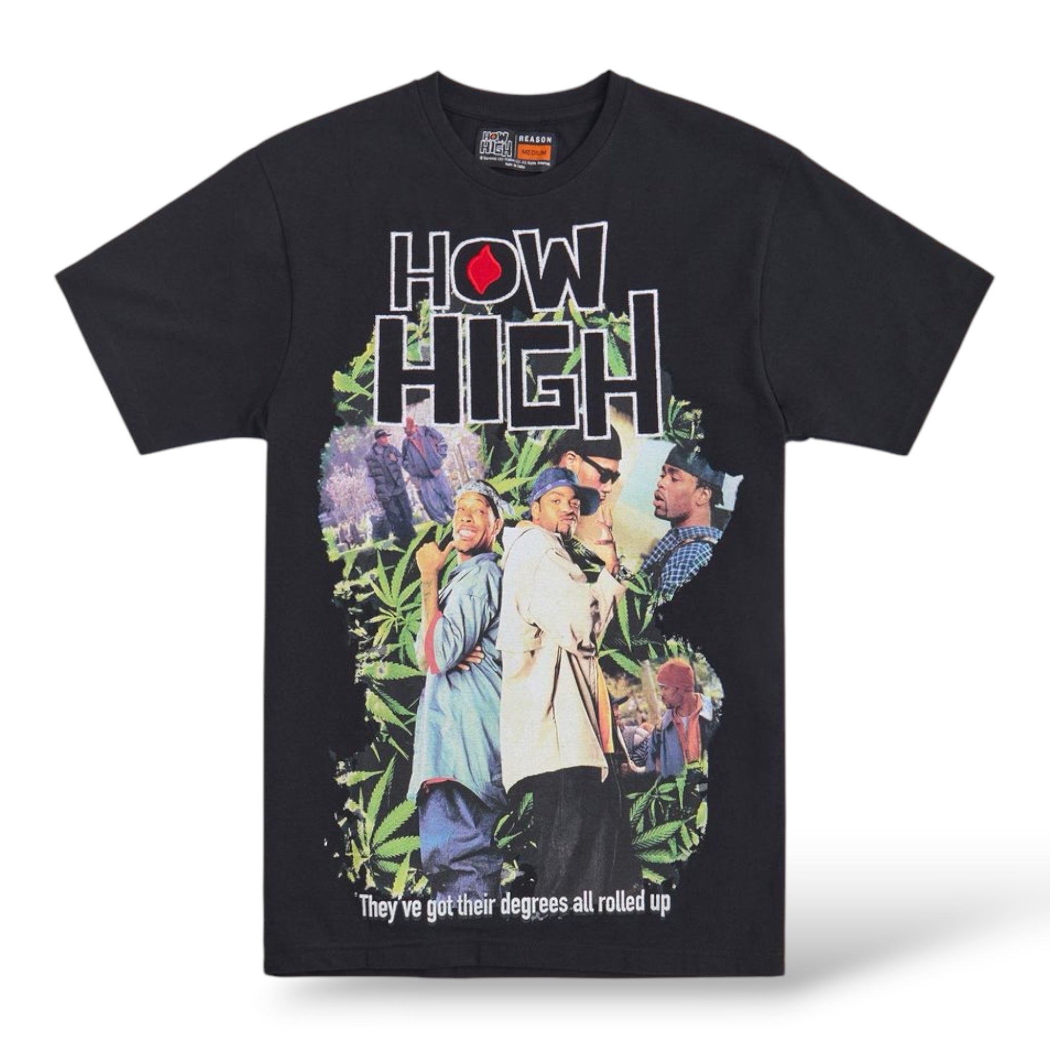 Reason How High T-Shirt (090)- Black