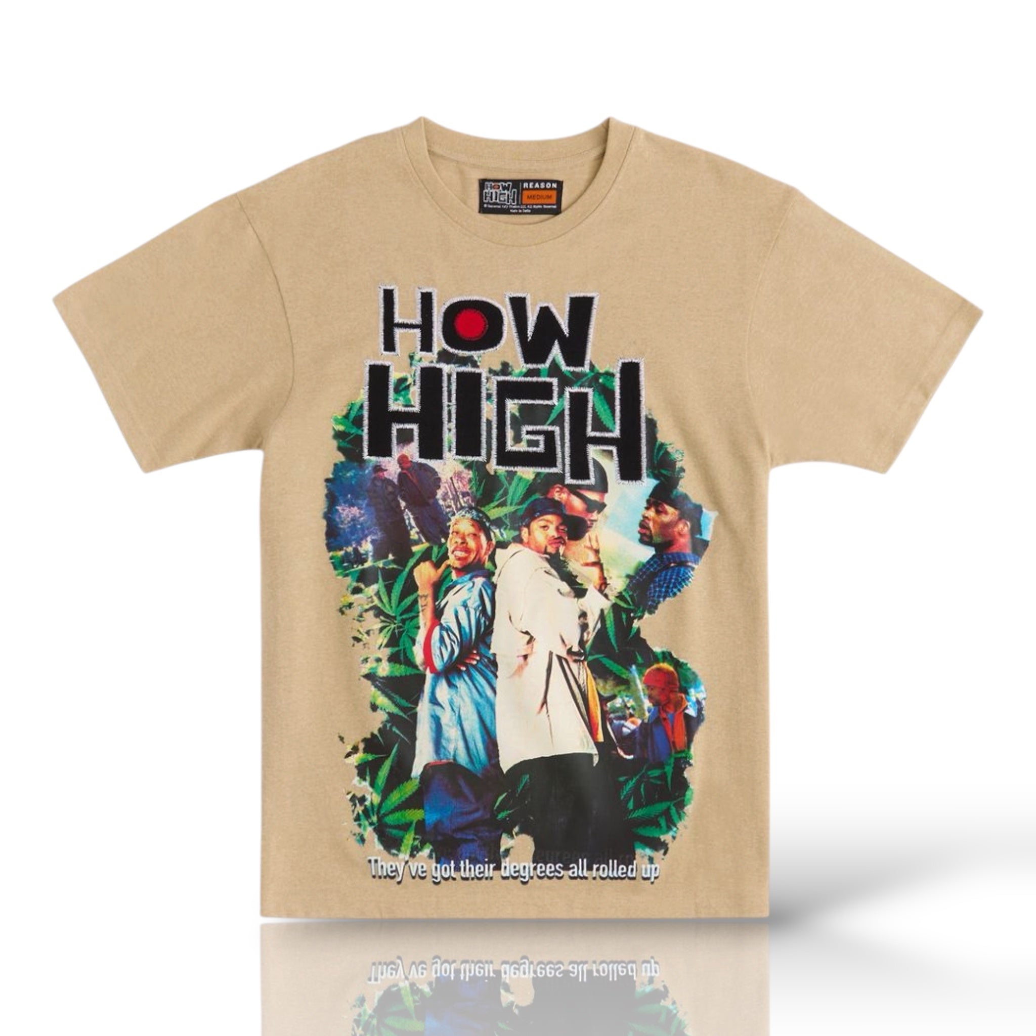Reason How High T-Shirt (090)- Tan