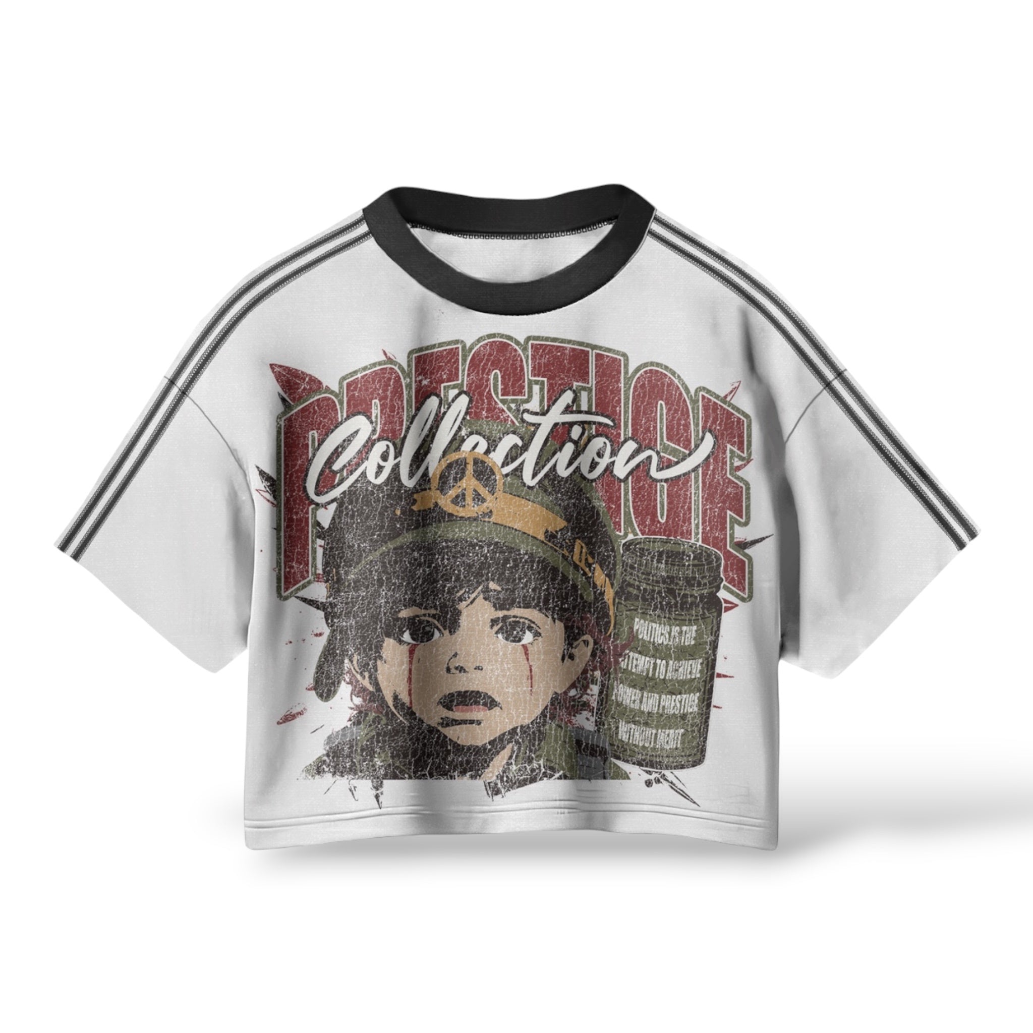 Prestige 'Peace War' T-Shirt- White