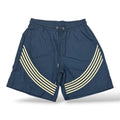 Kindred Striped Nylon Shorts- Navy