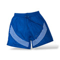 Kindred Striped Nylon Shorts- Royal