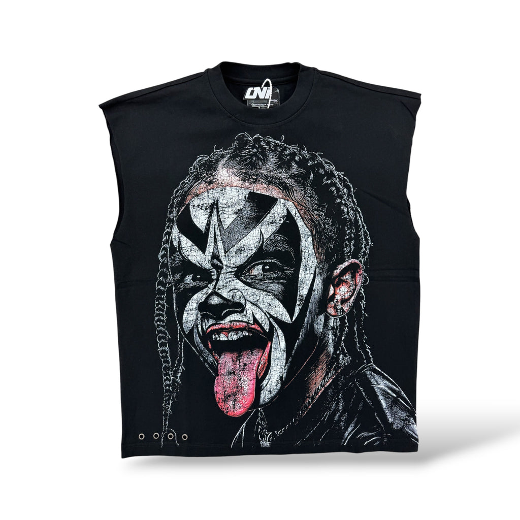 Rich Oni 'Tour' Sleeveless T-Shirt- Black