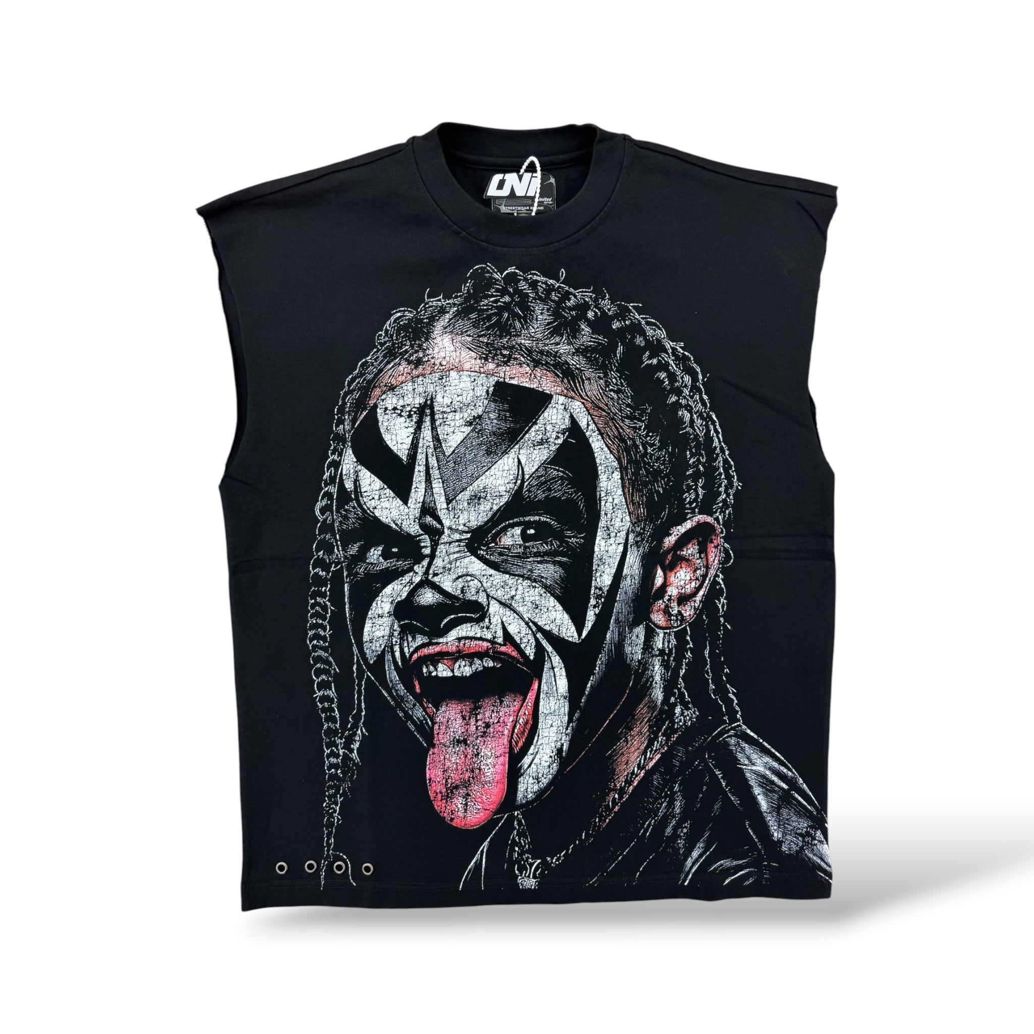 Rich Oni 'Tour' Sleeveless T-Shirt- Black