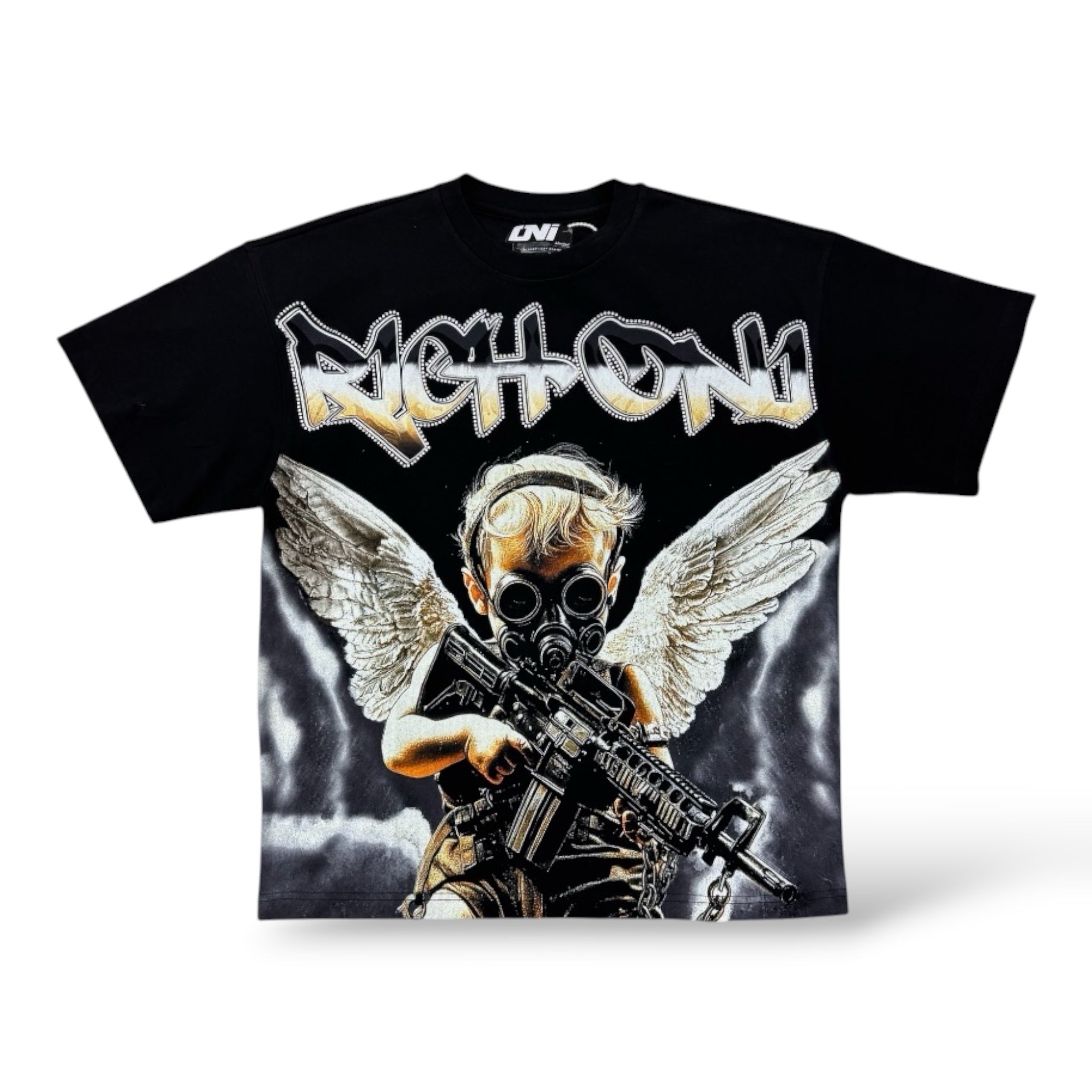 Rich Oni 'Mask On' T-Shirt-Black