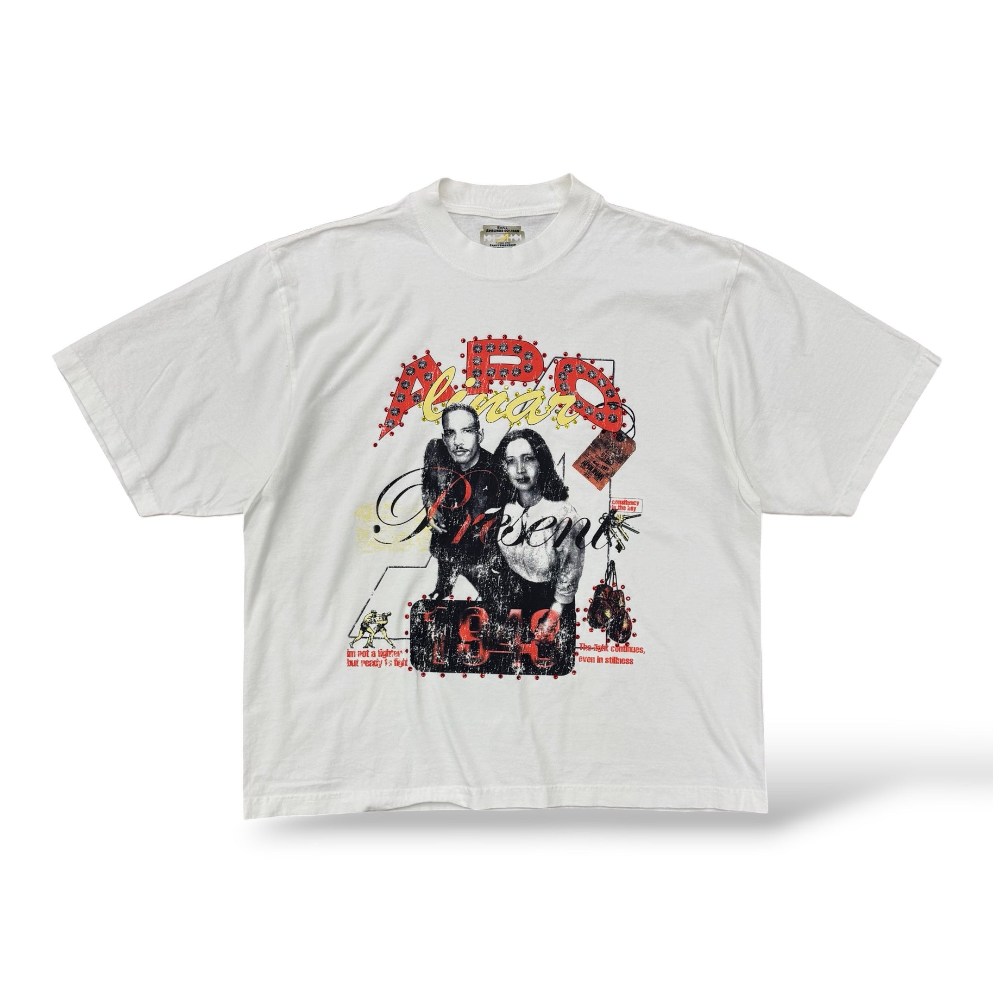 Apolinar  'Night'  T-Shirt- White