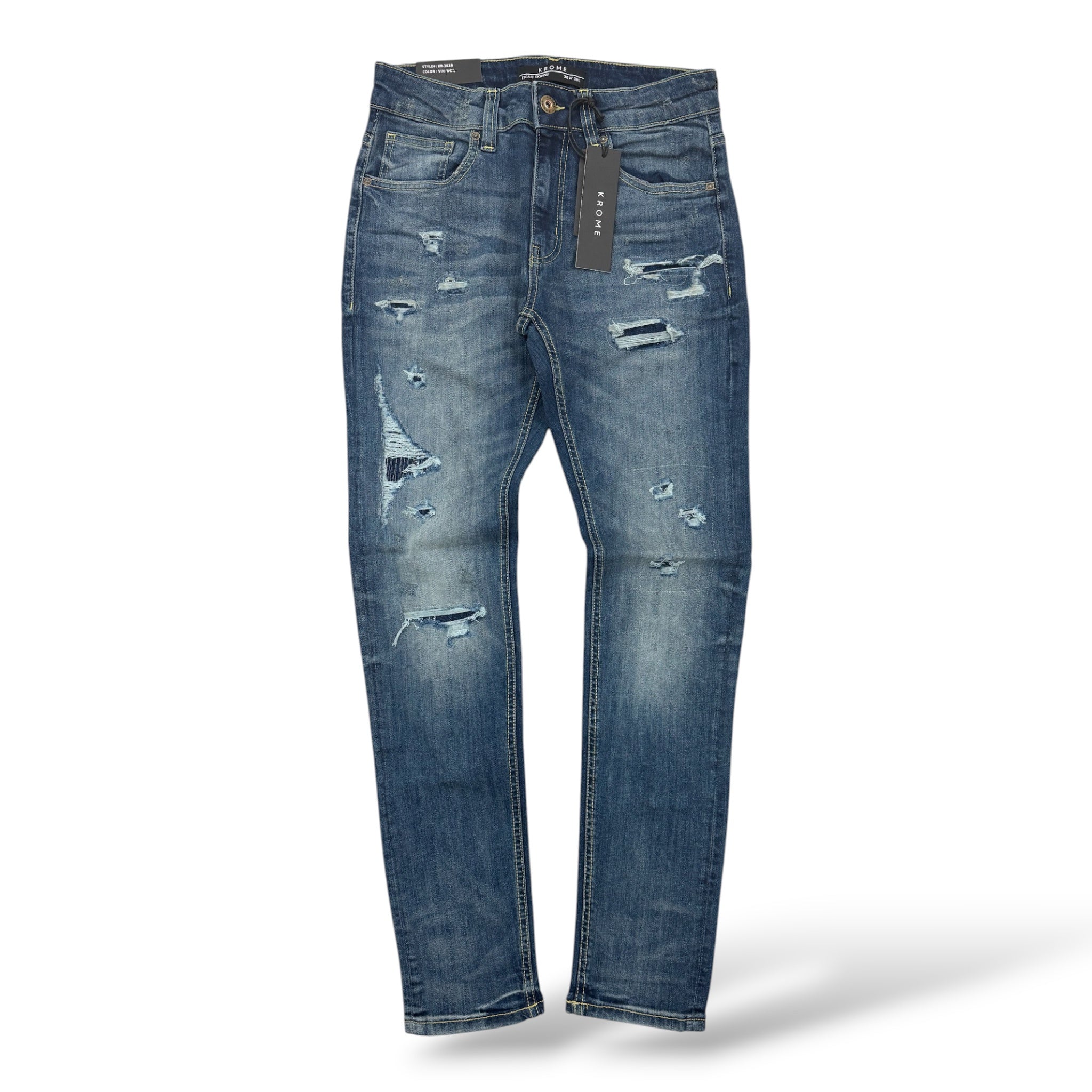 KROME '3028' Skinny Jeans-Vintage