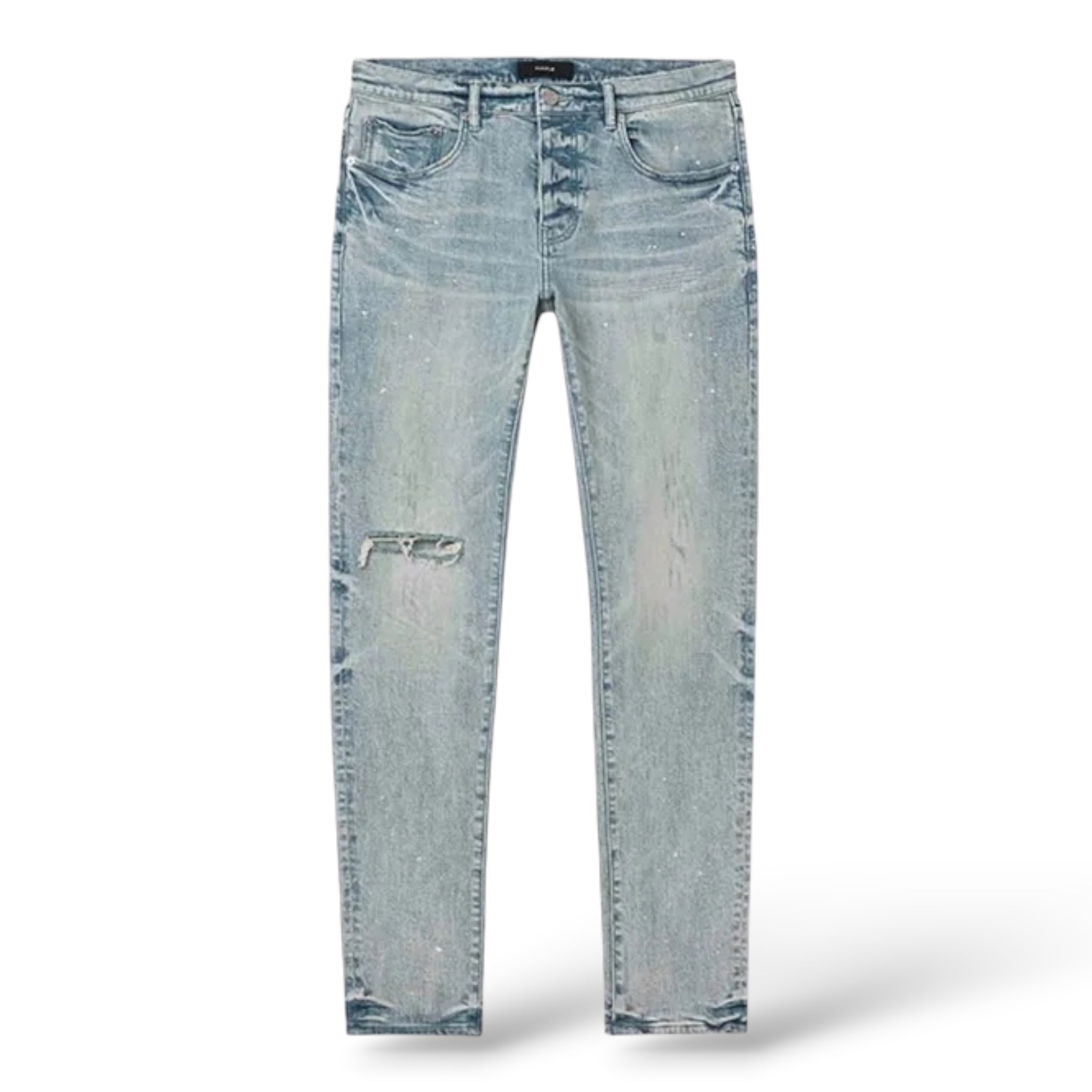 Purple  P001-WLIR425 Skinny Jeans- Lt Indigo