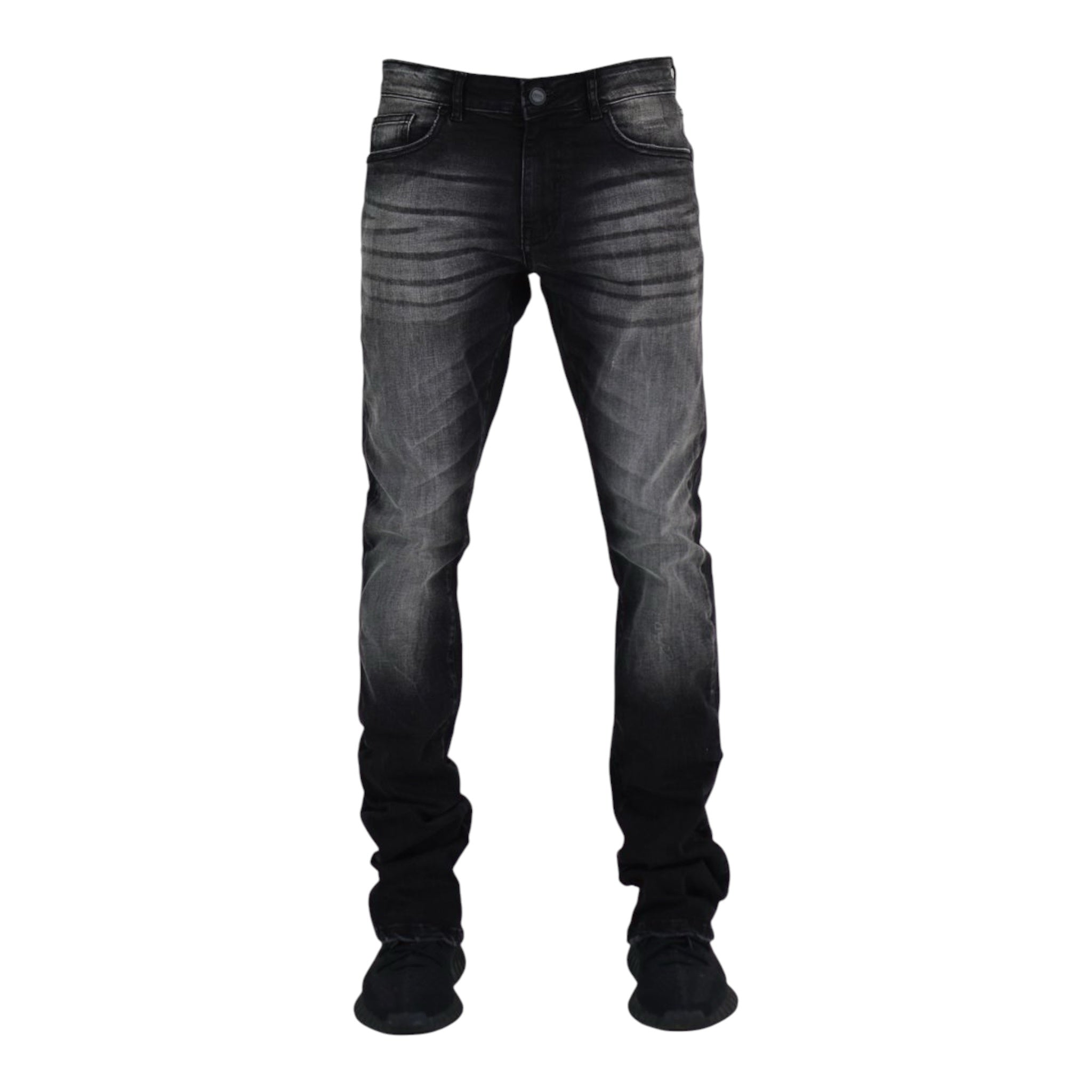 Focus Skinny Jeans- Black Wash