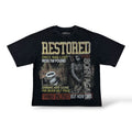 PJ Mark 'Restored' T-Shirt- Black