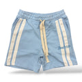 Doctrine 'Double Striped' Shorts- Baby Blue
