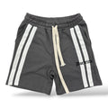 Doctrine 'Double Striped' Shorts- Grey