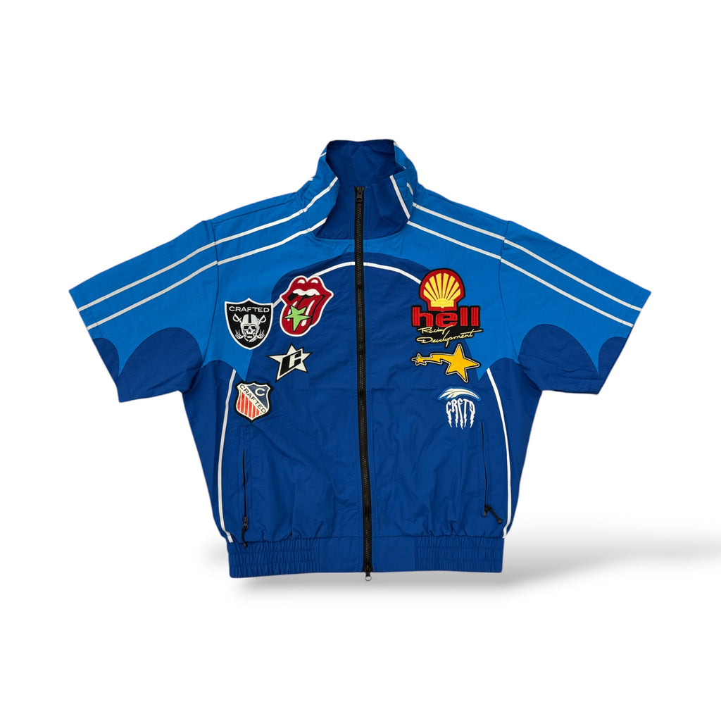 Crafted Fashion Nylon Shirt- Royale Blue