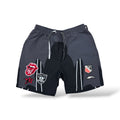 Crafted Fashion Nylon Shorts- Black