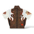 Crafted Fashion Nylon Shirt- Brown