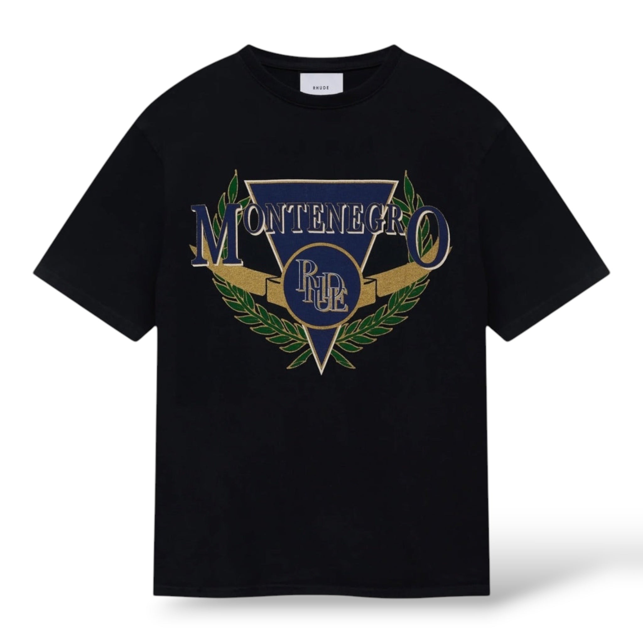 Rhude 'Montenegro' T-Shirt- Black