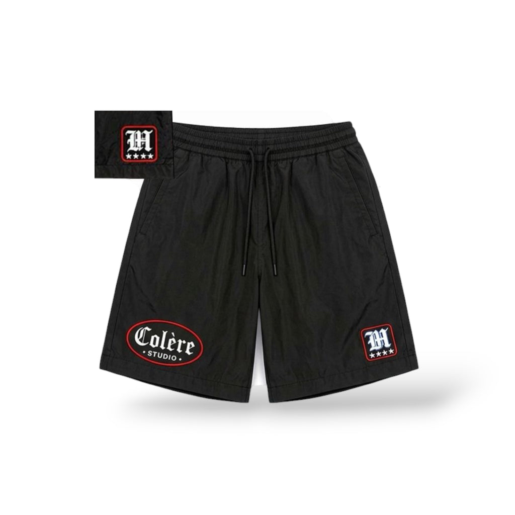 Hudson 'Colère Studios' Shorts- Black