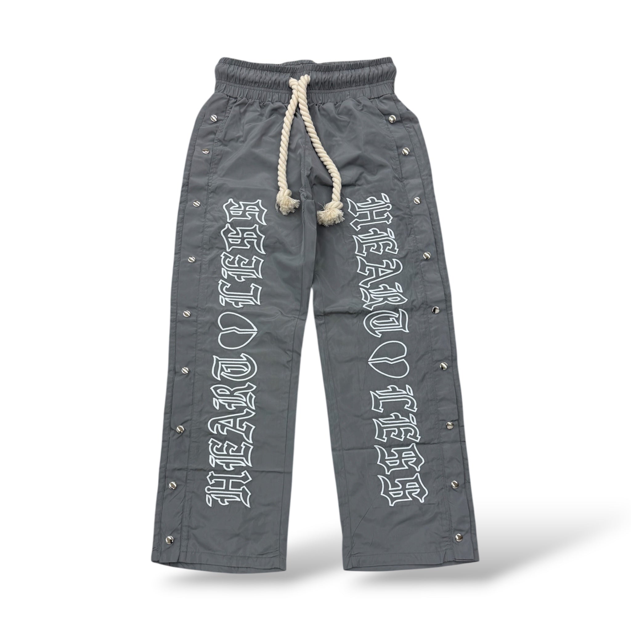 Focus 'Nylon' Track Pants- Grey