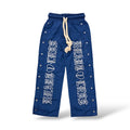 Focus 'Nylon' Track Pants- Blue